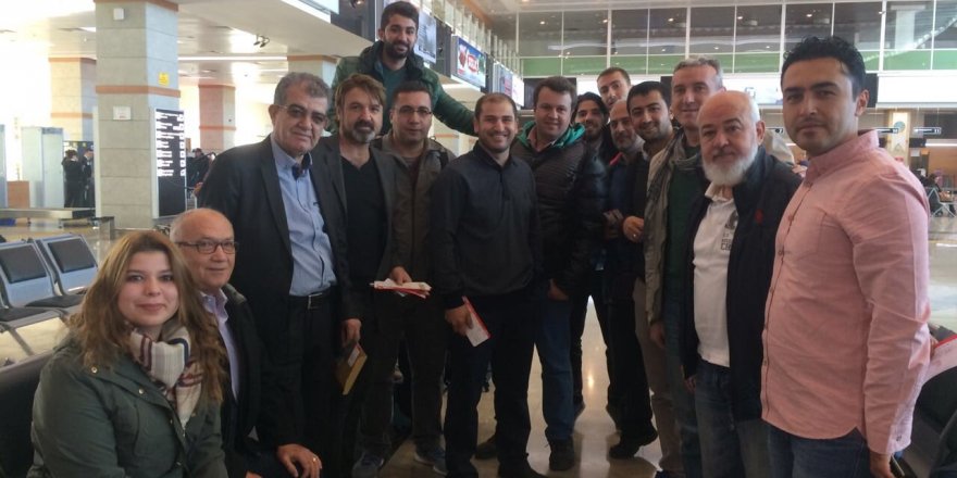 Gazeteciler Portekiz yolunda
