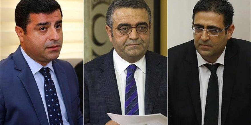 Demirtaş, Tanrıkulu Ve Baluken Hakkında Suç Duyurusu
