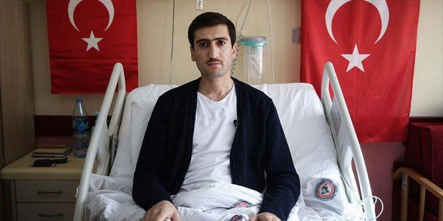 Fetö'nün Darbe Girişiminde Vuruldu, Yürüyebilmek İçin 7 Operasyon Geçirdi