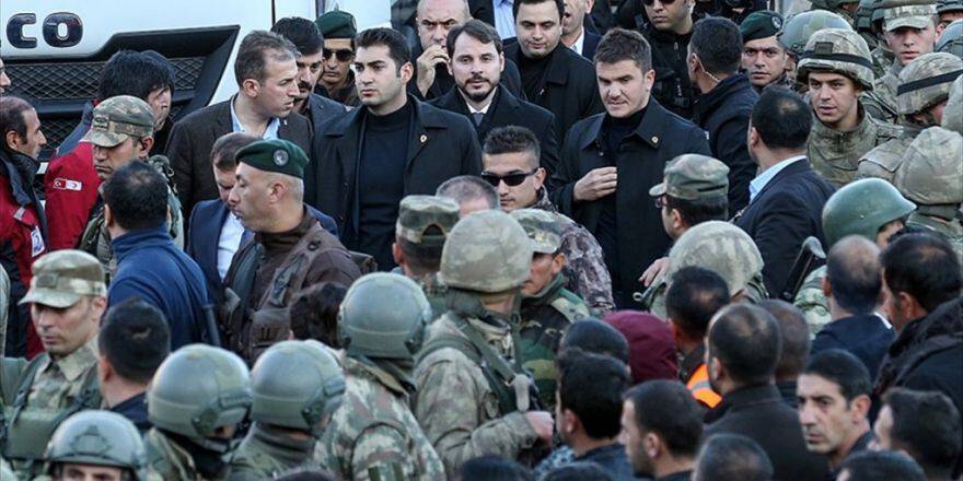 Bakan Albayrak Siirt'teki Maden Faciası Bölgesinde