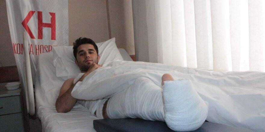 KİLİTLENEN DİZİ AMELİYATLA AÇILDI