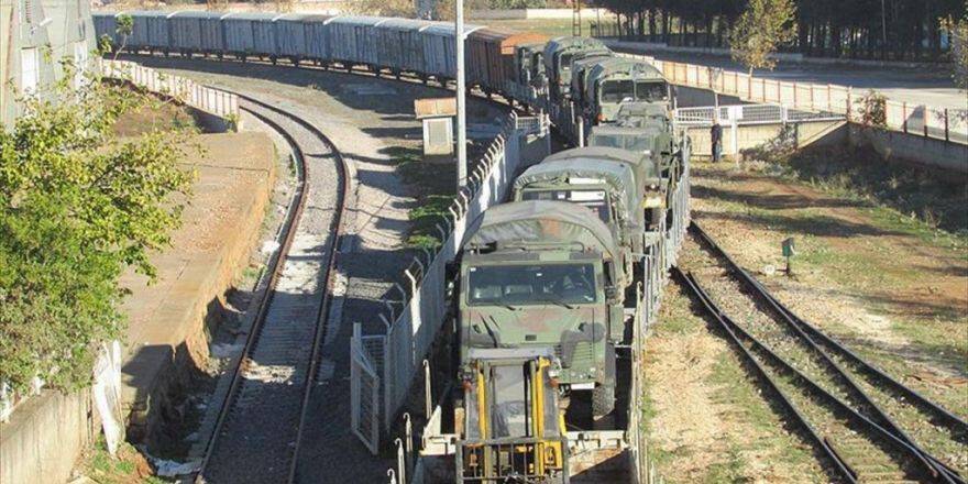 İstanbul'dan Sevk Edilen Askeri Araçlar Gaziantep'te