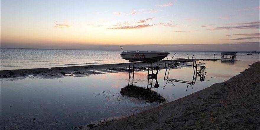 Tekirdağ'da Deniz Suyu 10 Metre Çekildi