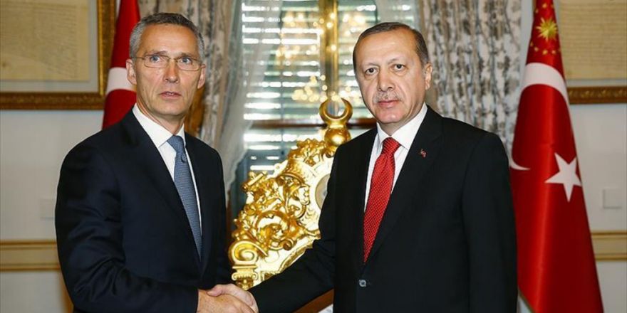 Cumhurbaşkanı Erdoğan Nato Genel Sekreterini Kabul Etti