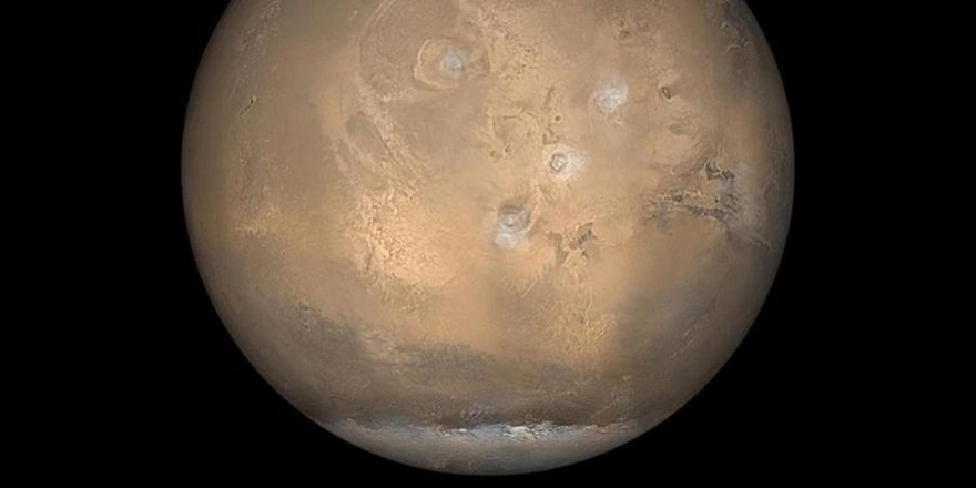 Mars'ta Abd'nin En Büyük Gölü Büyüklüğünde Buz Kütlesi