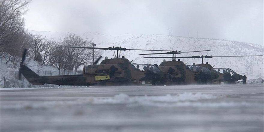 Tunceli'de Teröristlerin Kış Üslenmesine Yönelik Operasyon