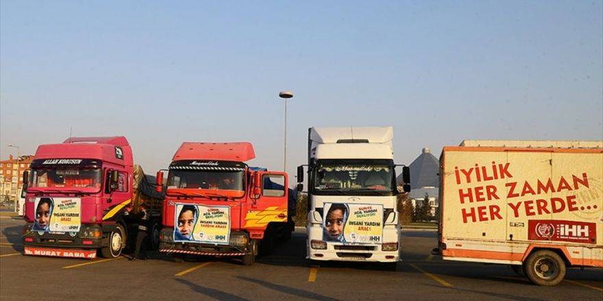 Suriye'ye Yardım Kampanyası Kapsamında 3 Tır Un Gönderildi
