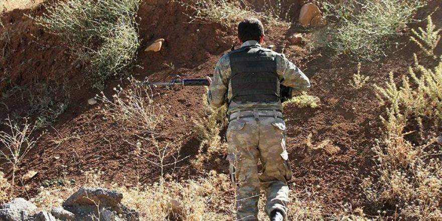 İdil'de Korucularının Kulübesine Taciz Ateşi