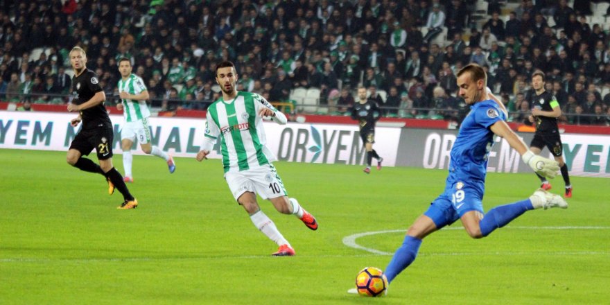 Atiker Konyaspor: 1 - Osmanlıspor: 1