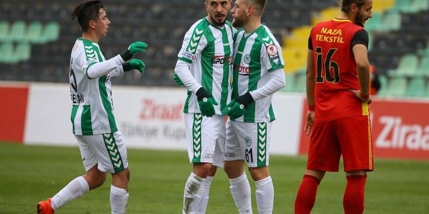 Kızılcabölükspor: 0 - Atiker Konyaspor: 4