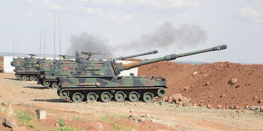 Terör Örgütü Deaş'a Ait Hedefler Ateş Altına Alındı