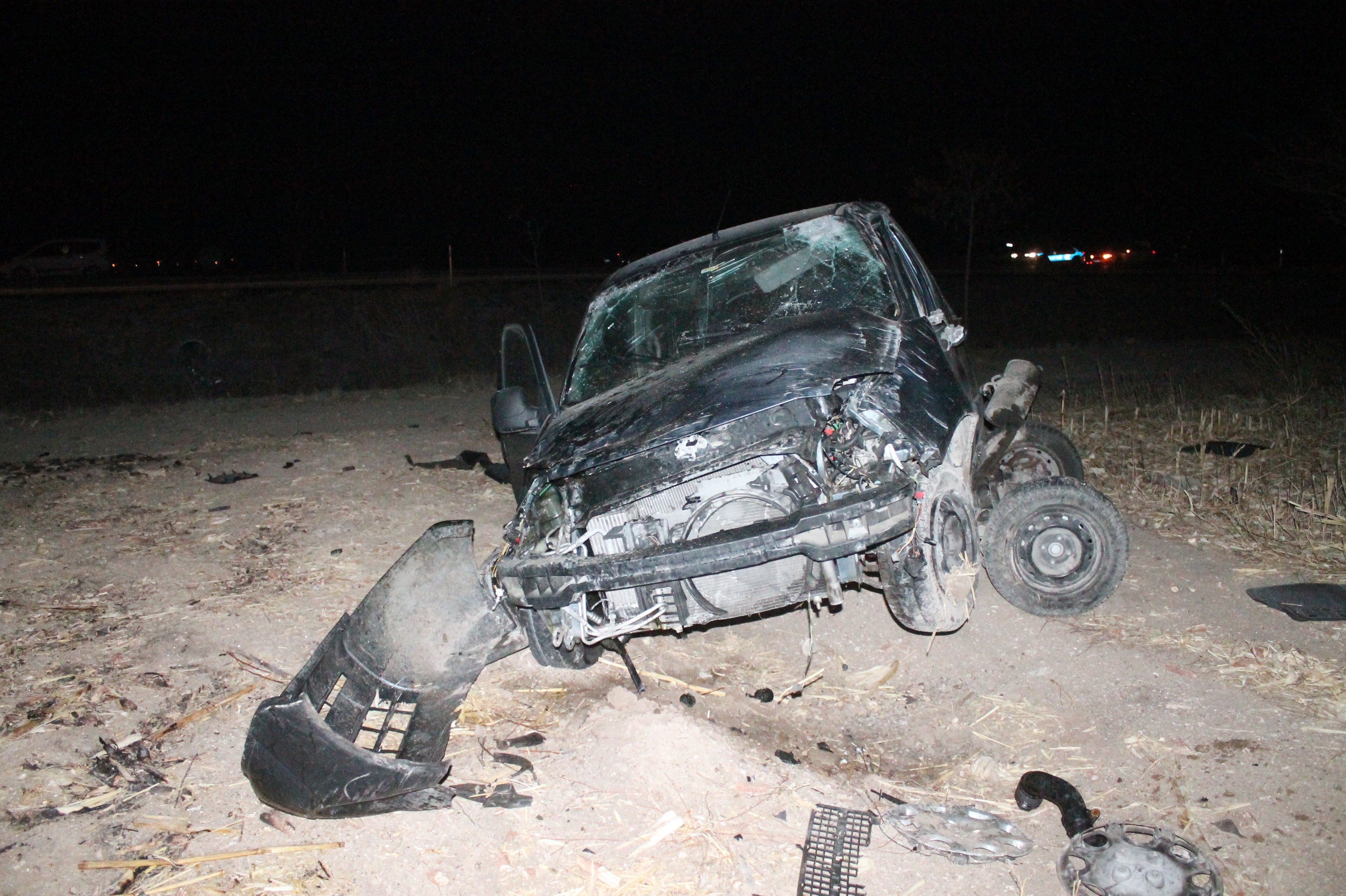 Fatma Toru'nun aracı kaza yaptı