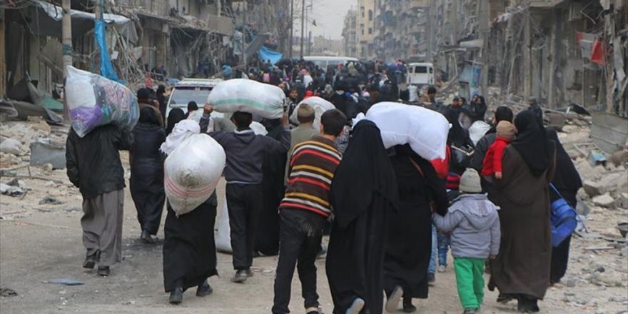 Unıcef: Halep'in Doğusunda Son 10 Günde 31 Bin 500 Kişi Yerinden Edildi