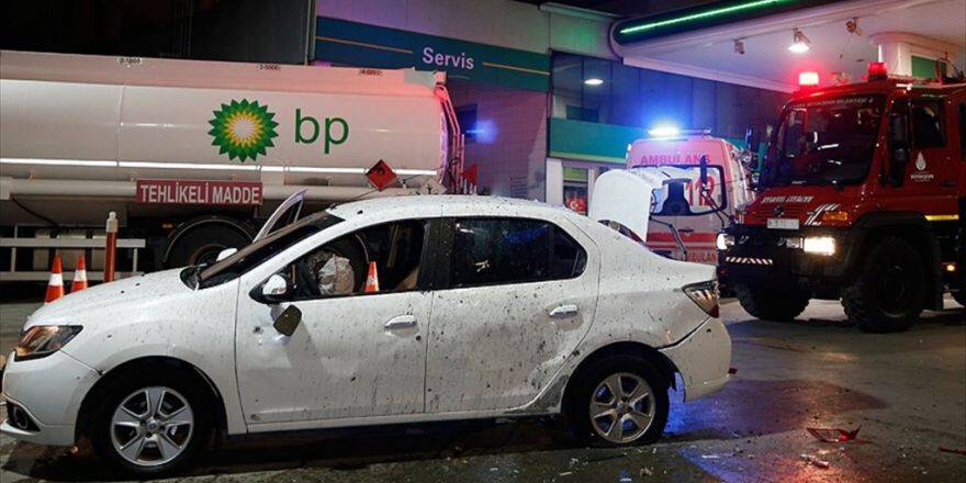 İstanbul'da Otomobile El Yapımı Patlayıcı İle Saldırı
