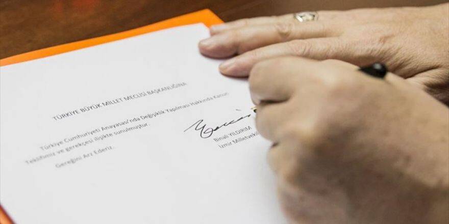 Anayasa Değişikliği Teklifinin Maddeleri