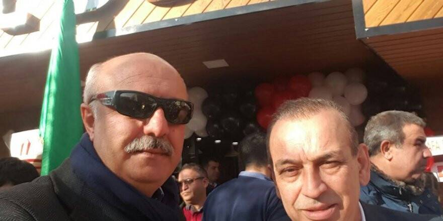 Başkan Karamercan ve İsmail Nükte’den selfie