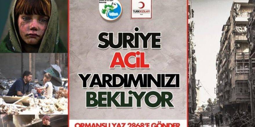 'Suriye Acil Yardımınızı Bekliyor' Kampanyası
