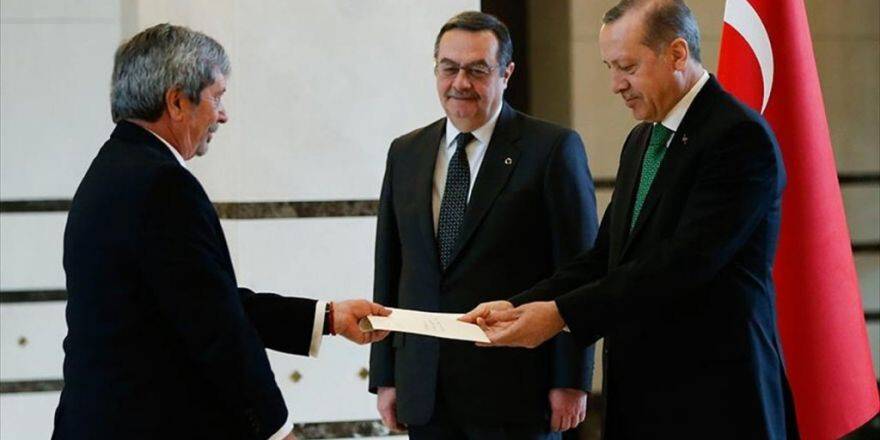 Erdoğan, Arjantin'in Ankara Büyükelçisini Kabul Etti