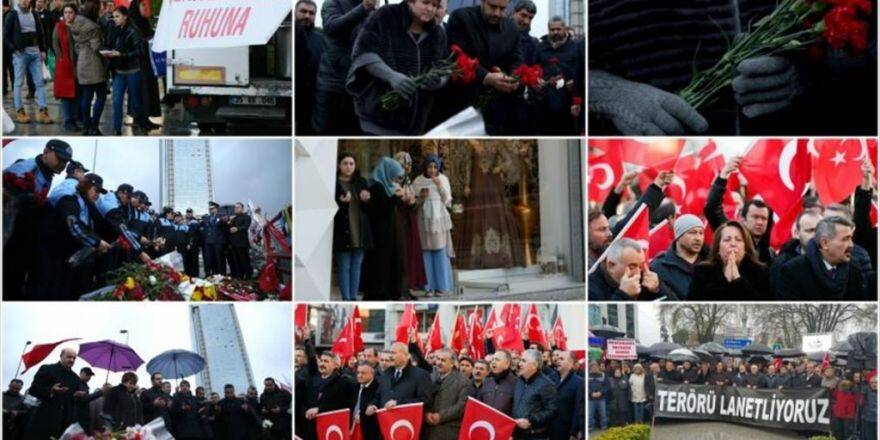 İstanbul'daki Terör Saldırısına Tepkiler Sürüyor