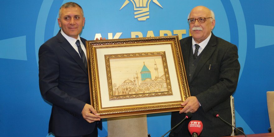 Bakan Avcı, AK Parti Konya İl Başkanlığını ziyaret etti