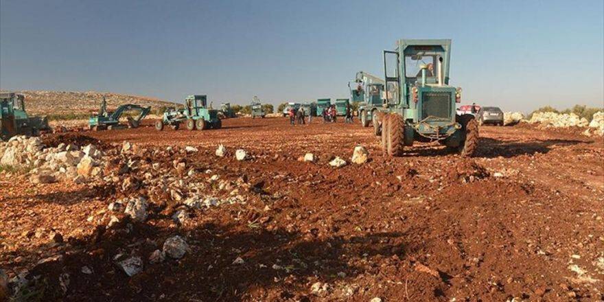 Halep'ten Geleceklerin Barınacağı Kampın Yapımına Başlandı