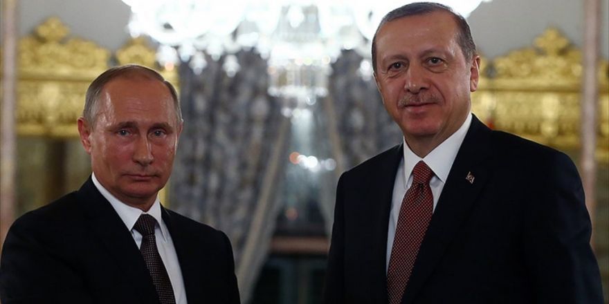 Cumhurbaşkanı Erdoğan Ve Putin Telefonda Görüştü