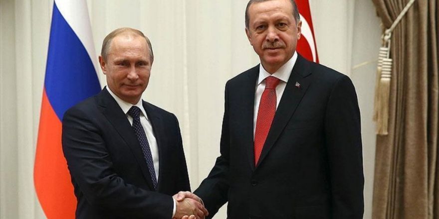 Cumhurbaşkanı Erdoğan İle Putin Telefonda Görüştü