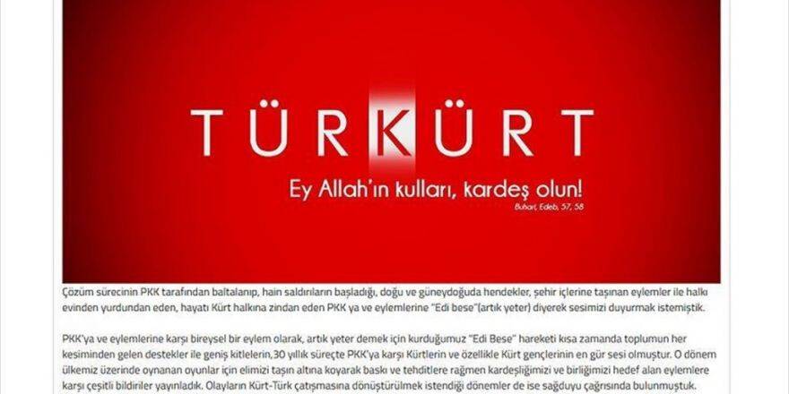 Kürt Gençlerden 'Birlik Beraberlik' Çağrısı