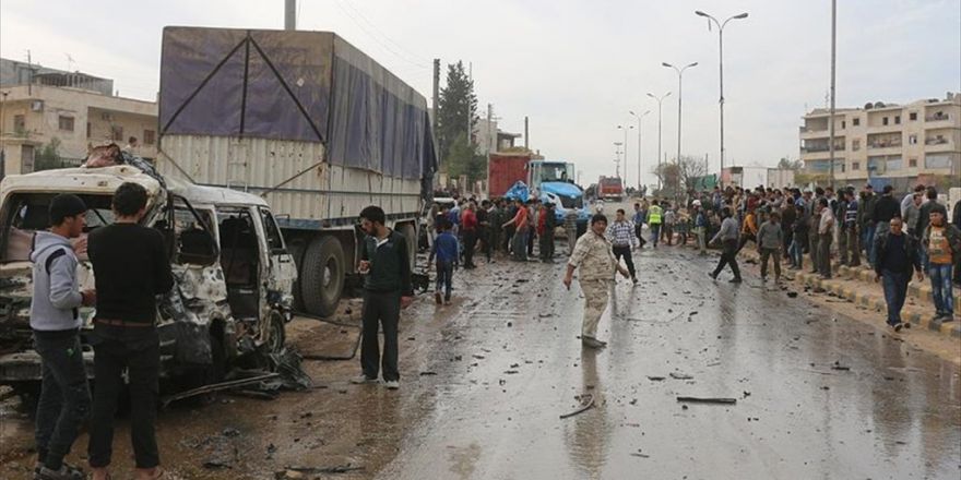 Azez'de Bomba Yüklü Araçla Saldırı