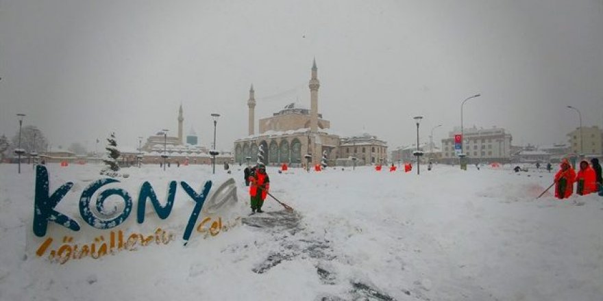 Konya'da kar devam edecek mi?