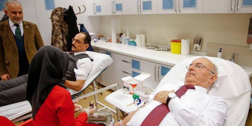 Cumhurbaşkanlığından Kan Bağışı Kampanyasına Destek