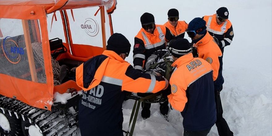 Arama Kurtarma Ekiplerine Nemrut'ta Kış Eğitimi