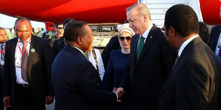 Cumhurbaşkanı Erdoğan Tanzanya'da