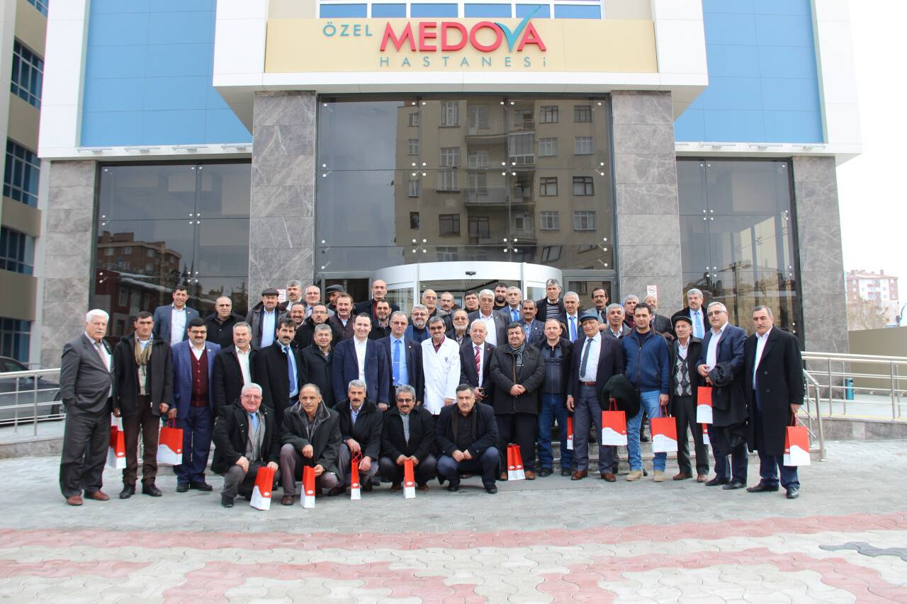 Medova, muhtarları ağırladı