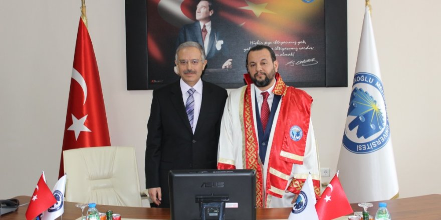 Prof.Dr.Mehmet Akgül göreve başladı