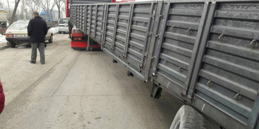 Konya'da talihsiz kaza!