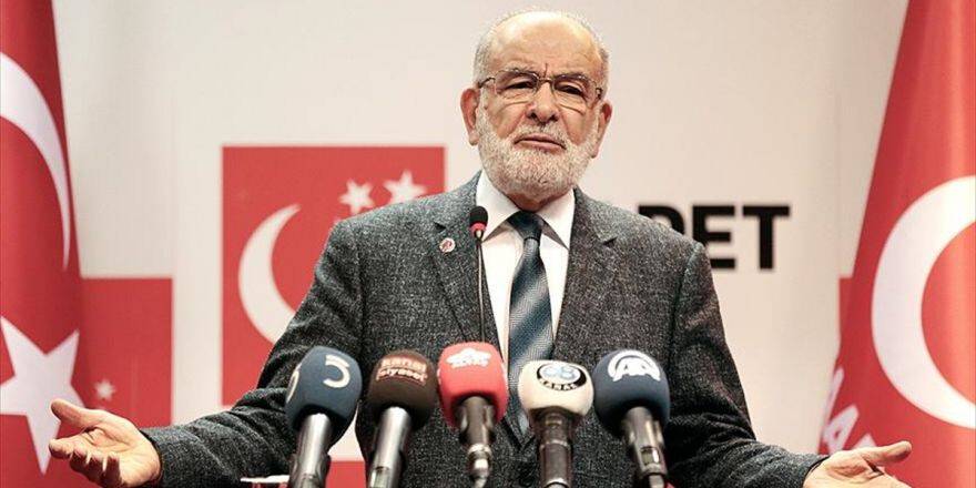 Saadet Partisi Genel Başkanı Karamollaoğlu: Prensipte Başkanlık Sistemine Karşı Değiliz