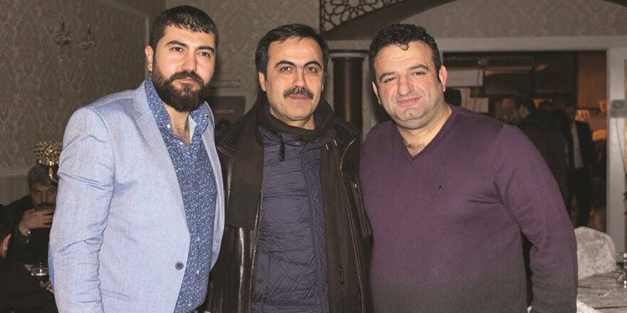 BAŞKAN SELÇUK ÖZTÜRK İŞ ADAMLARI İLE BİRLİKTE