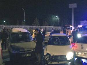 Elazığ'da Zincirleme Trafik Kazası