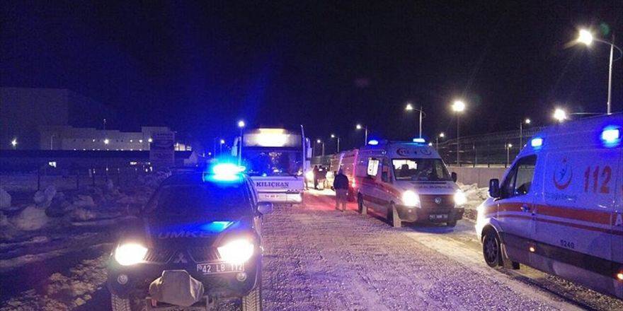 Konya'da Fabrikada Zehirlenme Şüphesiyle 28 İşçi Hastaneye Kaldırıldı