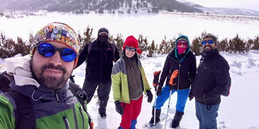 Doğaseverler yürüyüşte