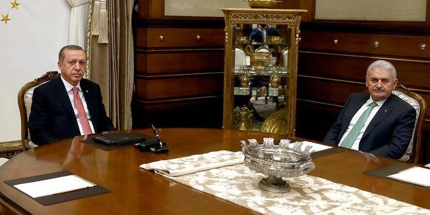 Cumhurbaşkanı Erdoğan, Başbakan Yıldırım'ı kabul etti