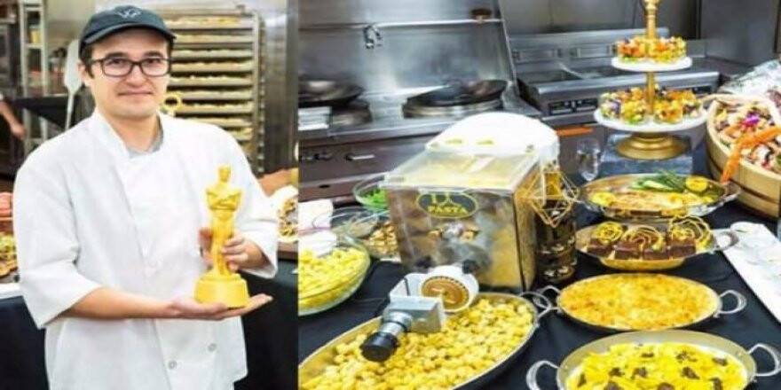 Oscar'da helal yemeklerden sorumlu Türk aşçı