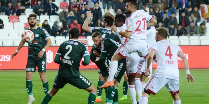 Sivasspor-A. Konyaspor: 0-0