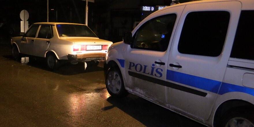 Polisten kaçan ehliyetsiz sürücü yakalandı