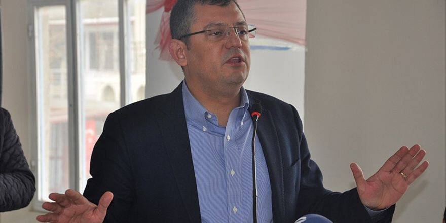 Chp Grup Başkanvekili Özel: Yurtta Sulh Konseyi'nin Komuta Kademesi Adil Yargılanmalı