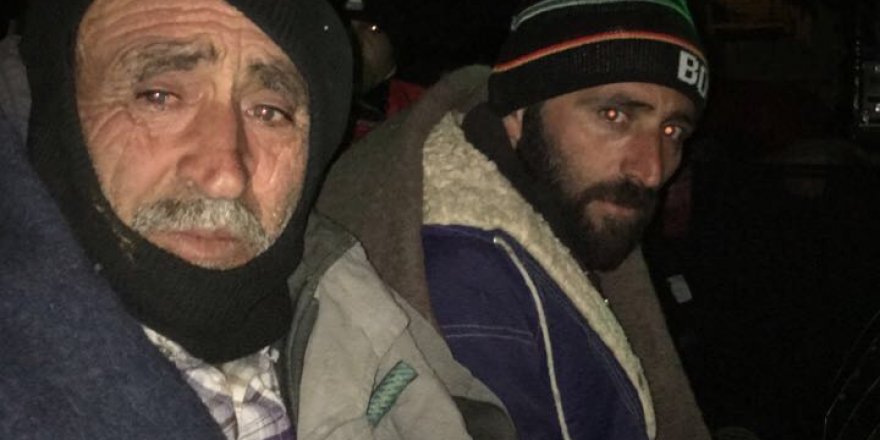 Beyşehir'de mahsur kalan balıkçılar kurtarıldı