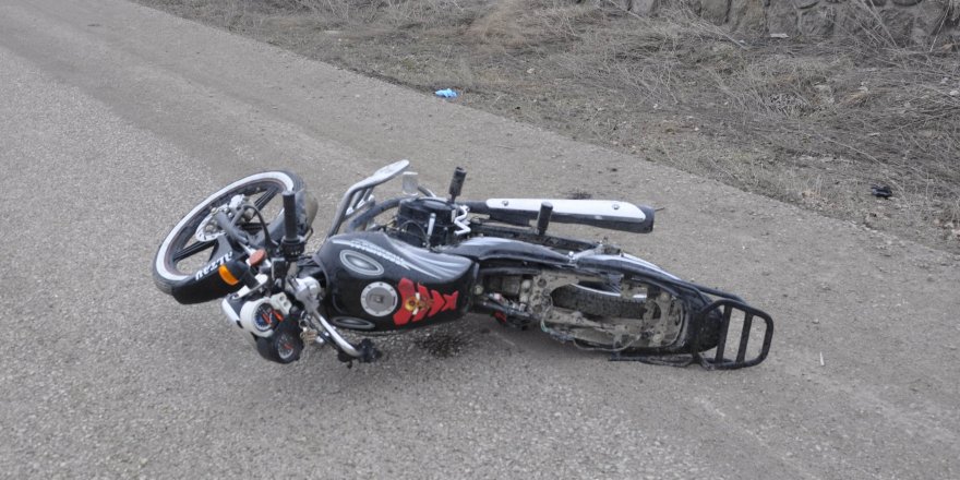 Seydişehir’de motosiklet kazası: 1 yaralı