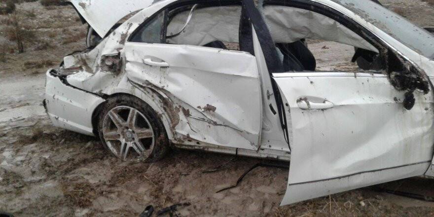 Konya'da otomobil devrildi: 6 yaralı