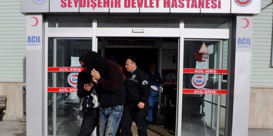 Seydişehir’de marketten hırsızlık şüphelileri yakalandı